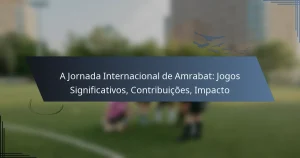 A Jornada Internacional de Amrabat: Jogos Significativos, Contribuições, Impacto