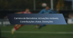 Carreira de Benrahma: Actuações notáveis, Contribuições chave, Distinções